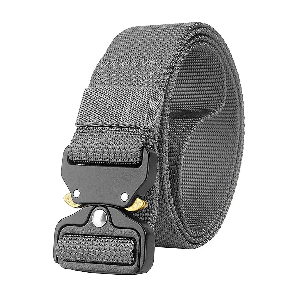 Anti Allergic Metal Tactical Belt With Buckle Hook