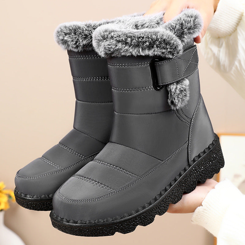 Women's Snow Boots Fleece Lined Padded Warm Keeping