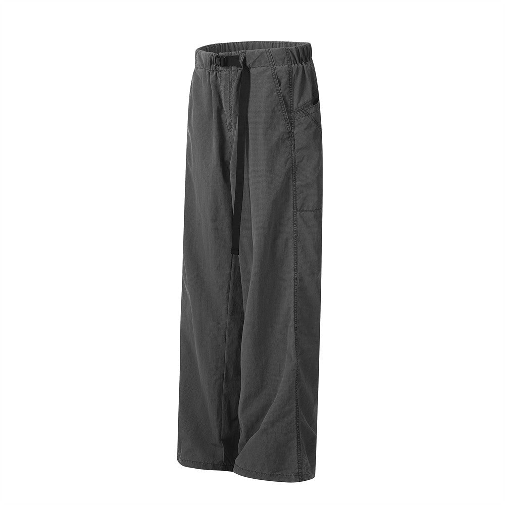 With Belt Straight-leg Overalls Men's Outdoor Sports