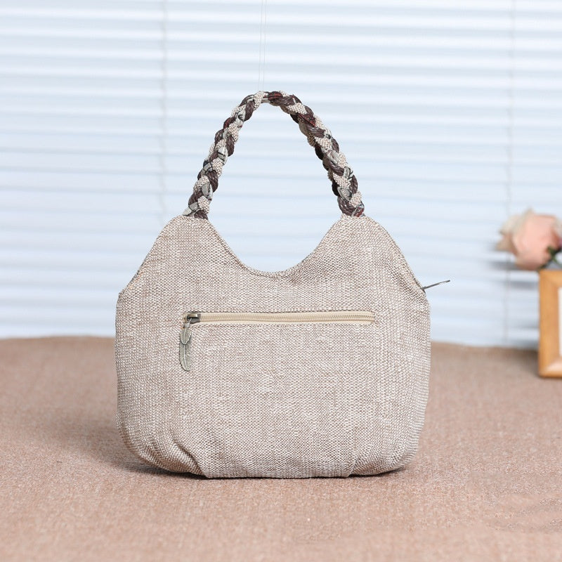 Ethnic Style Hand-woven Handbag All-match Hand Carrying