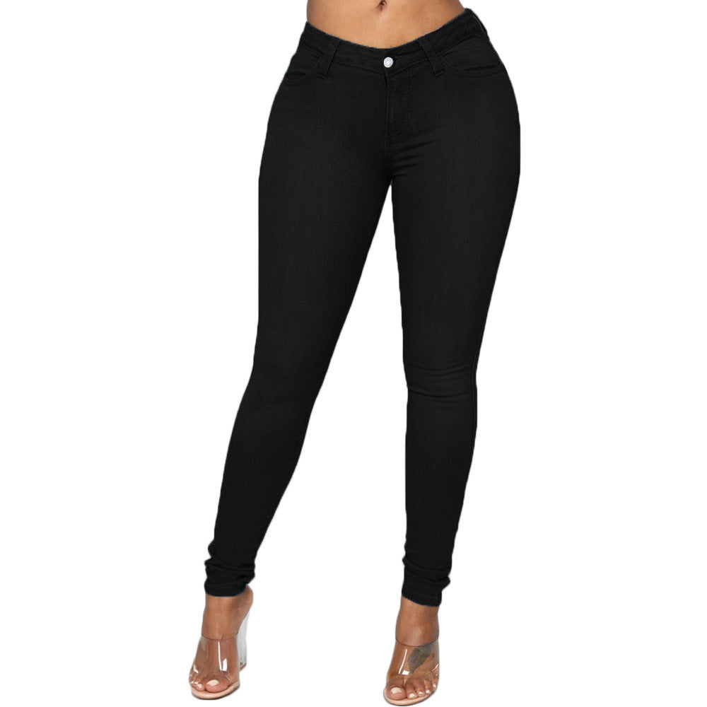 Skinny Jeans Pencil Pants Plus Size