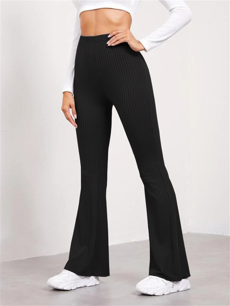 Horn High Waist Yoga Pants Sports Trousers