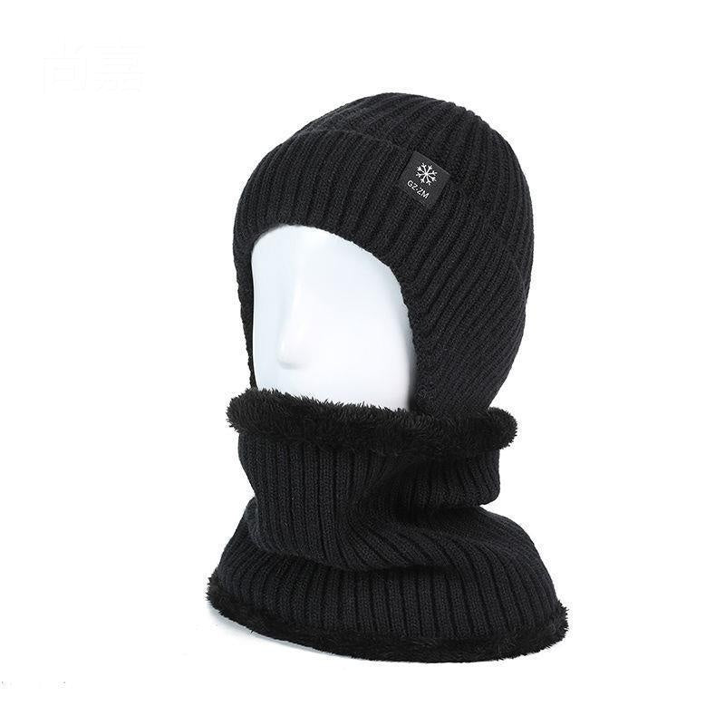 Middle-aged And Elderly People's Hats Men's Winter Warm Wool Hat Ear Protection