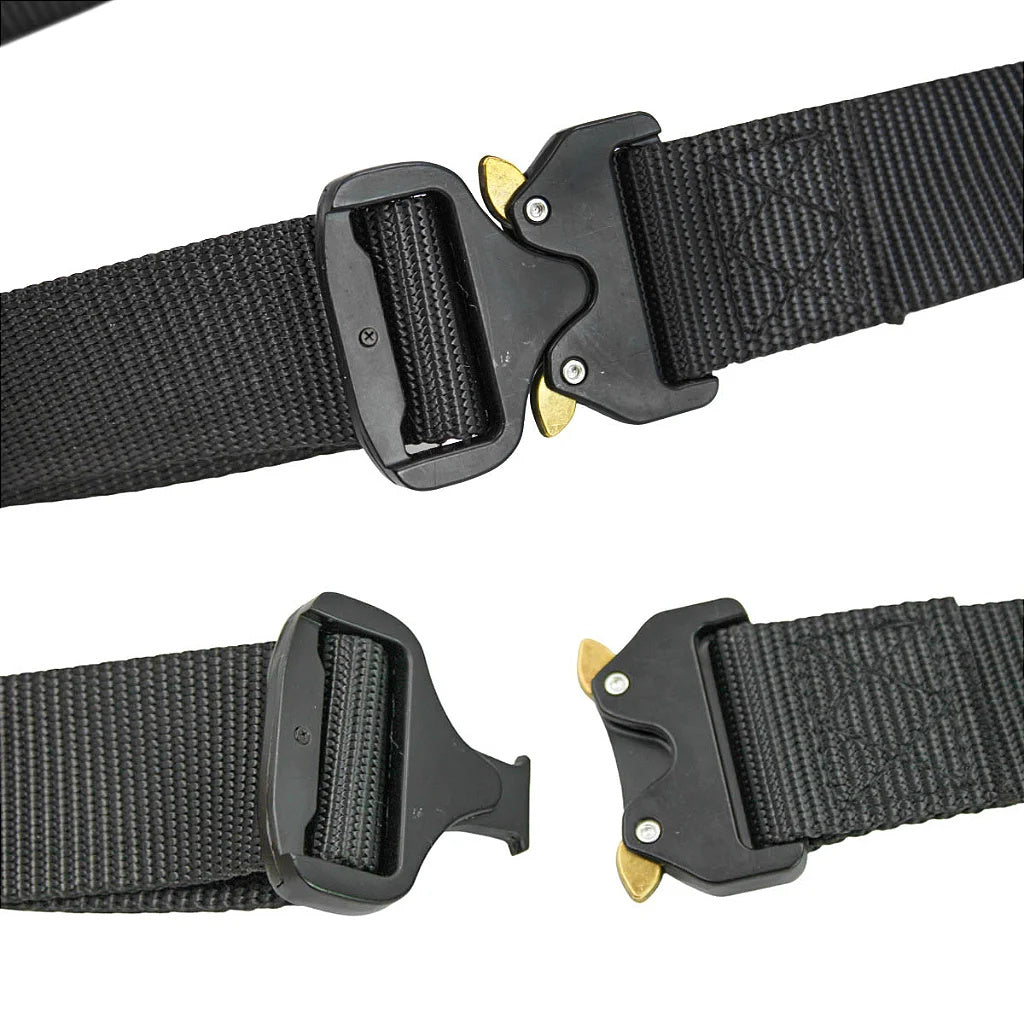 Anti Allergic Metal Tactical Belt With Buckle Hook