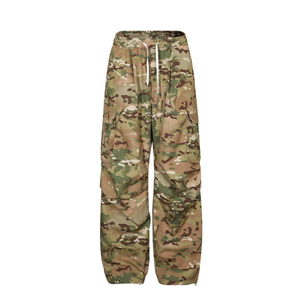 Military Tooling Camouflage Pants Men's Fold Movement