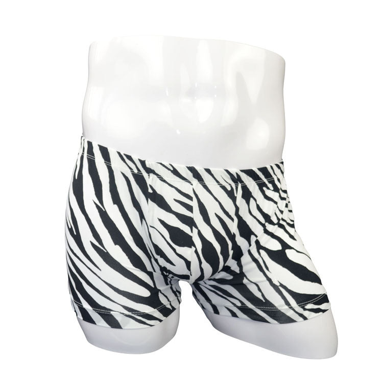 Men's Zebra Low Waist Twill Underpants