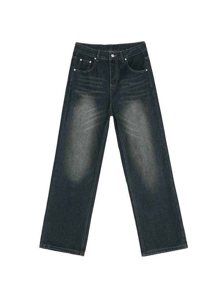 Retro Washed Jeans Men's Autumn