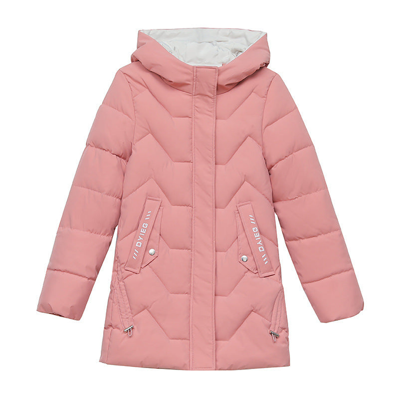 Winter New Cotton Clothing Women's Mid-length Thick Warm All-match Women's Coat