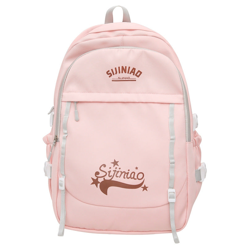 New Lightweight Simple Casual Backpack Female Student Cute