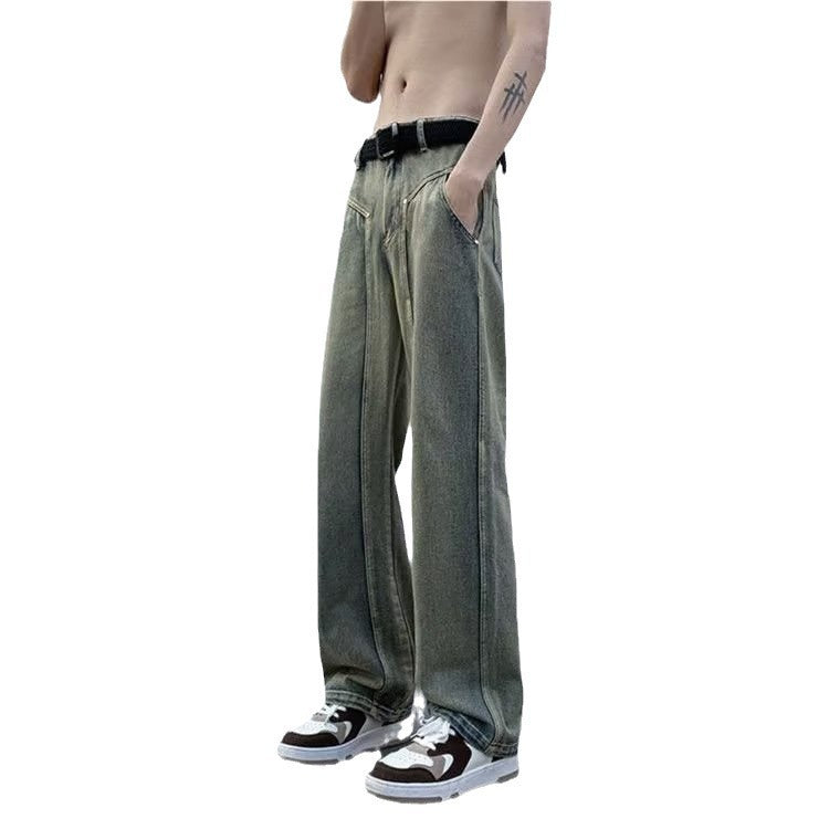 Jeans Men's Straight Loose Casual Pants