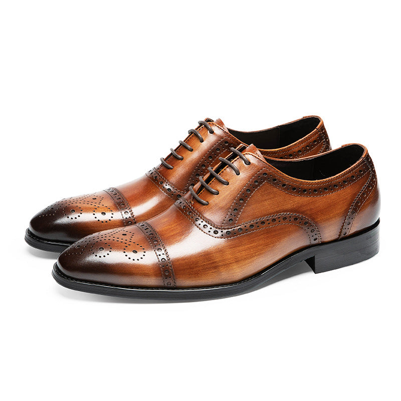 Business Formal Wear Three-joint Men's Shoes