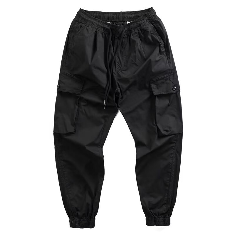 Men's Casual Trousers Ankle-tied Sports Overalls