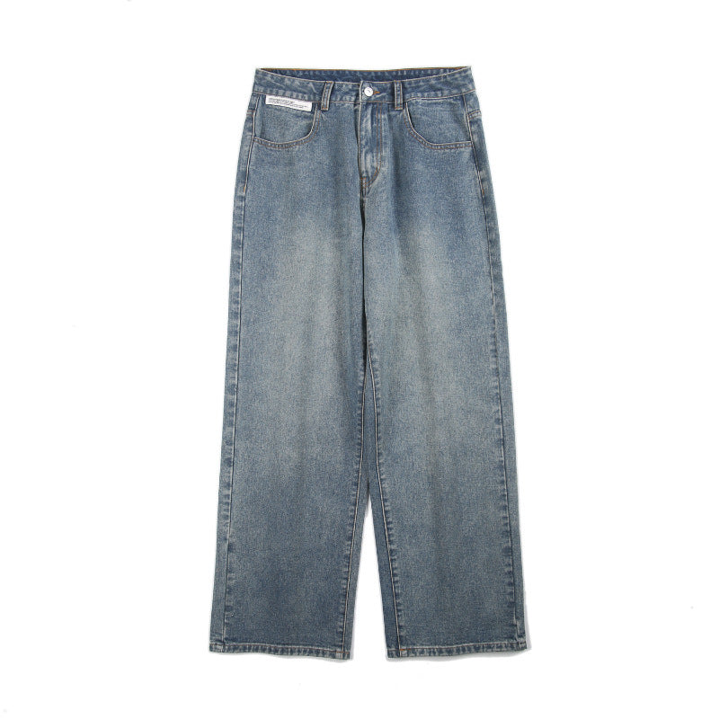 Summer American Style Loose Vintage Jeans For Men