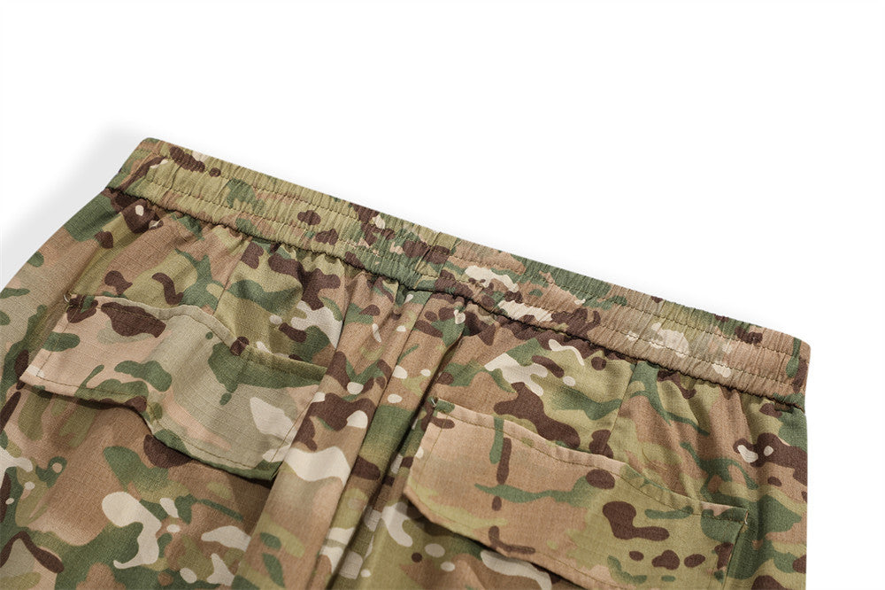 Military Tooling Camouflage Pants Men's Fold Movement