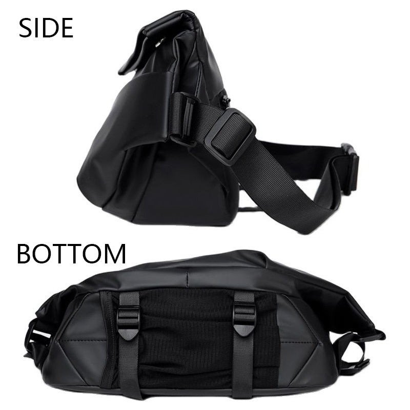 Men's Functional Camera Crossbody Bag Waterproof Ipad Multifunctional Chest Bag Men's Personal Shoulder Bag Stand Messenger Bags