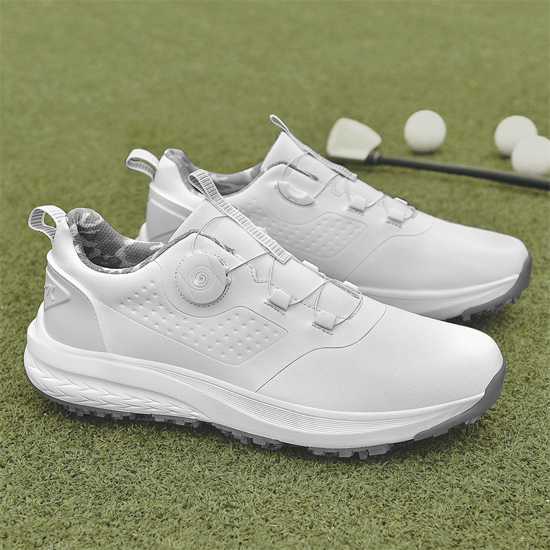 Golf Shoe Couple Waterproof Track Spikes Shoes