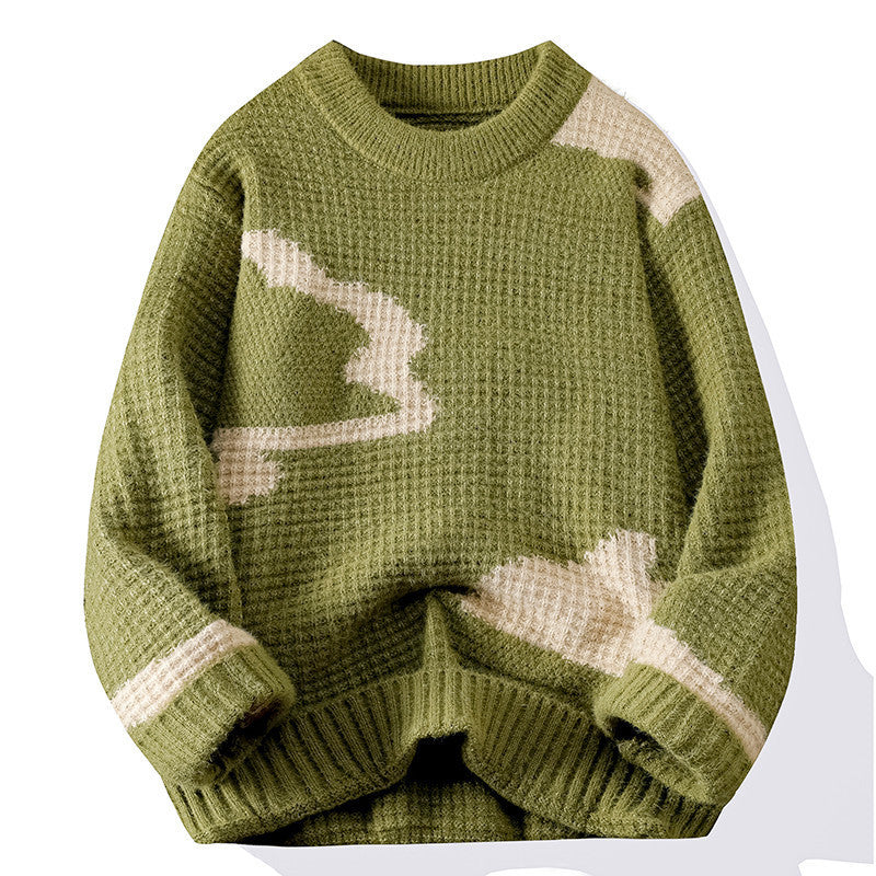 Undershirt Leisure Warm Knitwear Men's Sweater