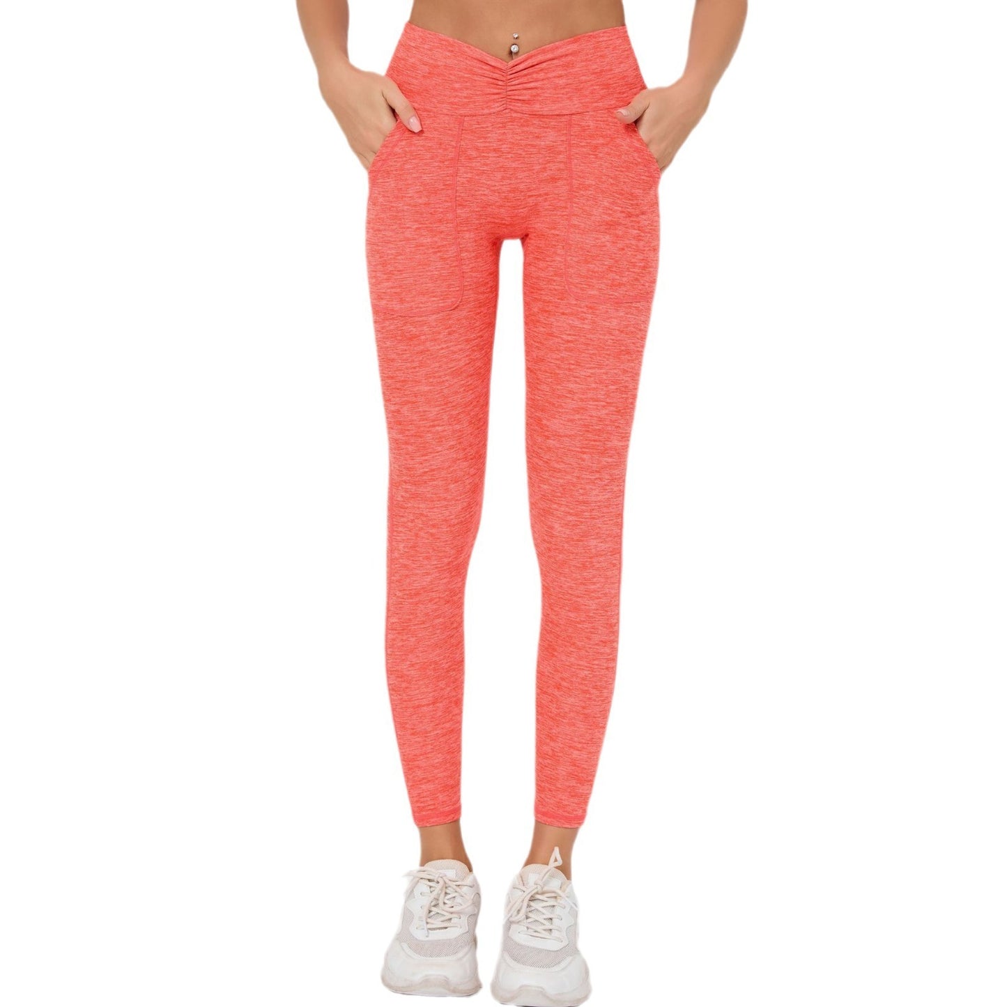 Pocket Quick-dry Hip Raise Skinny Yoga Pants