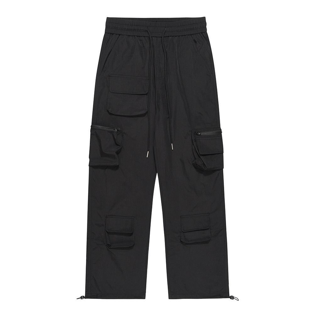 Multi-pocket Cargo Pants Trendy Loose Drooping Men's