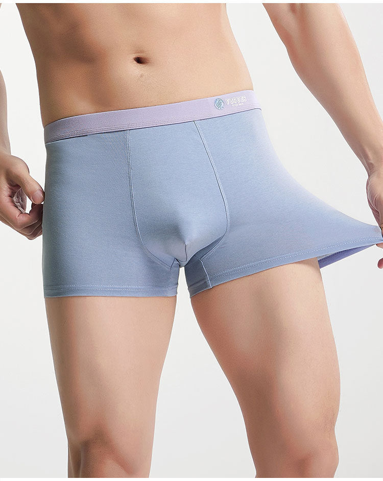 Men's Comfortable 3D Boxers Mid-waist Printing