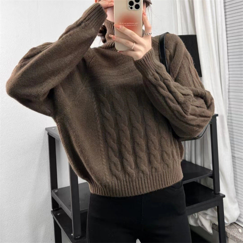 Idle Style Women's Slimming Knitted Top