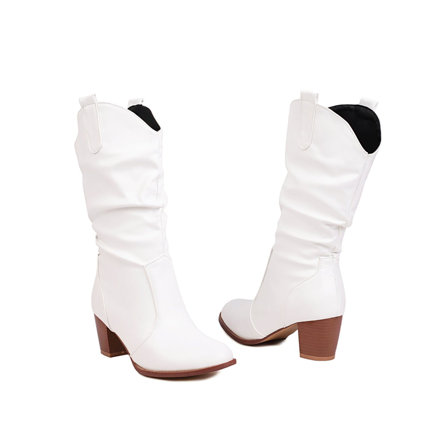 Simple Women's Fashion Leather Boots