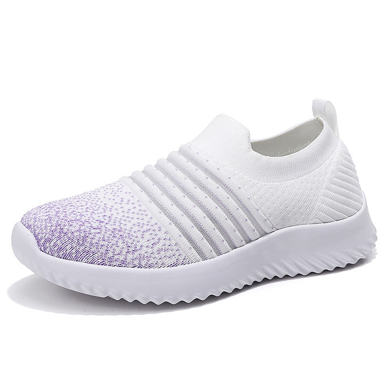 Women's Light Soft Bottom Casual Cool Breathable Comfortable Mesh Sneaker