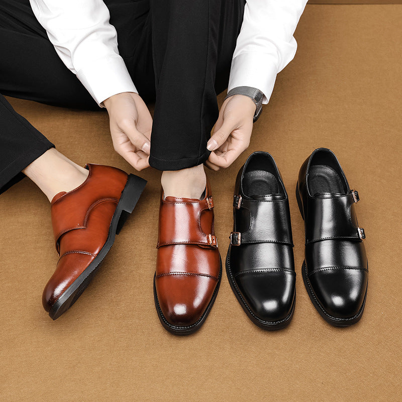 Business Formal Wear Plus Size Men's Casual Leather Shoes