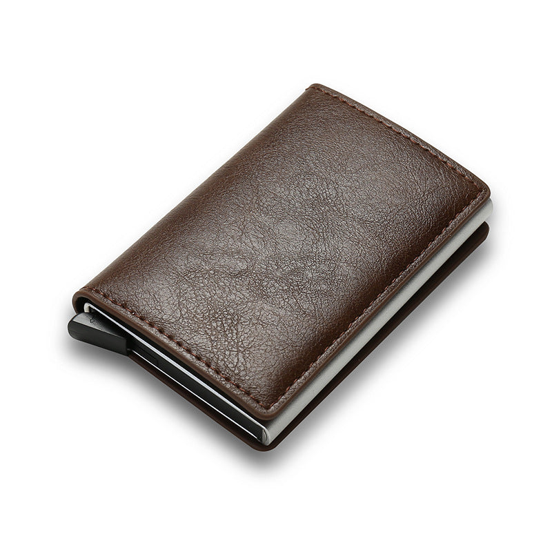 Credit Card Holder Smart Minimalist Wallet Pocket Men Women Slim Cardholder Bank Secure Creditcard Case