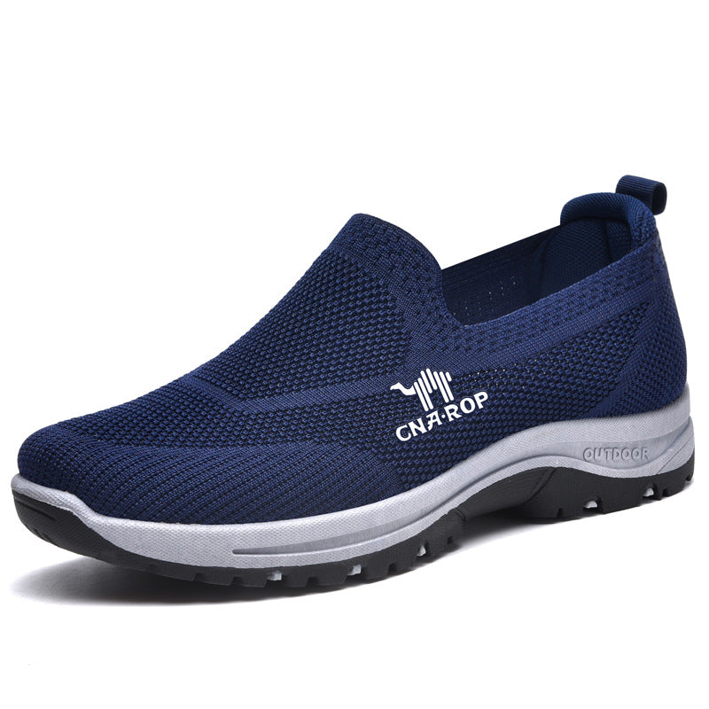 Flying Woven Breathable Mesh Sports Men's Shoes