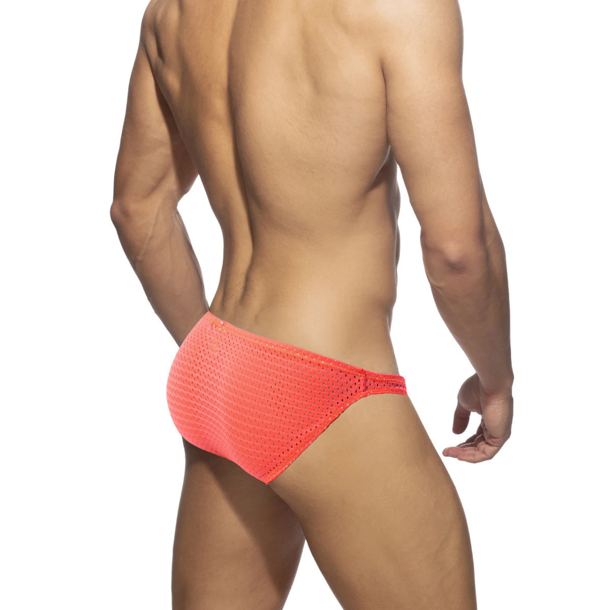 Men's High Elastic Mesh U-type Convex Design Briefs