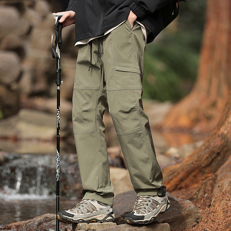 Outdoor Windproof Waterproof Sports Charging Pants