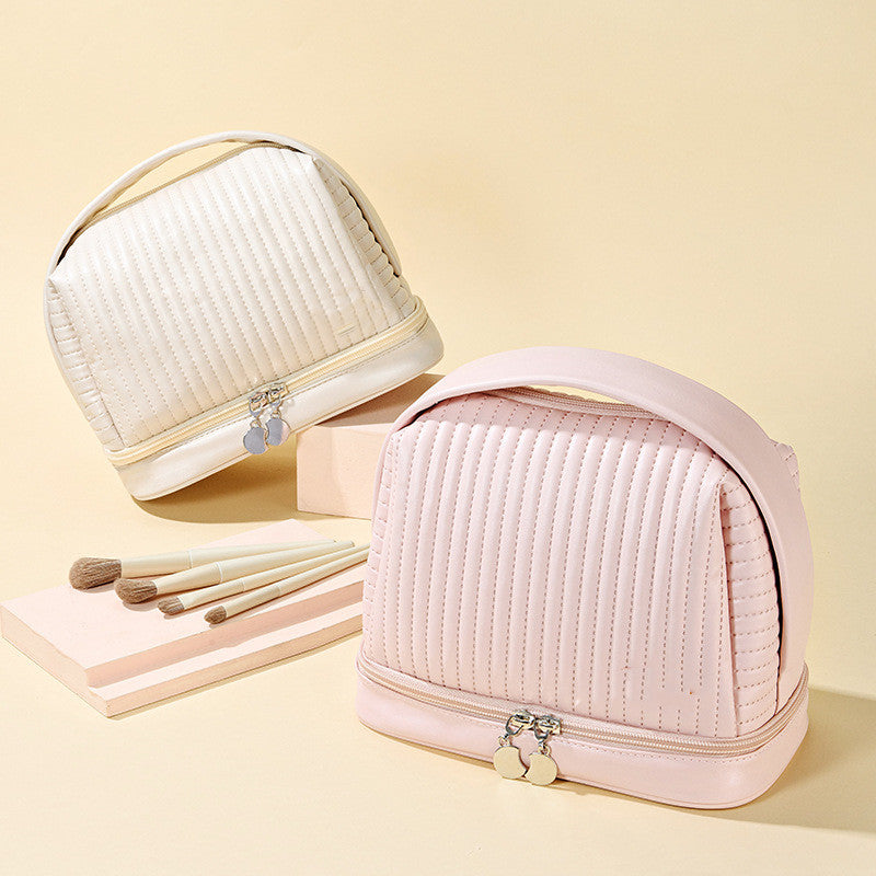 Toast Makeup Bag PU Waterproof And Multifunctional