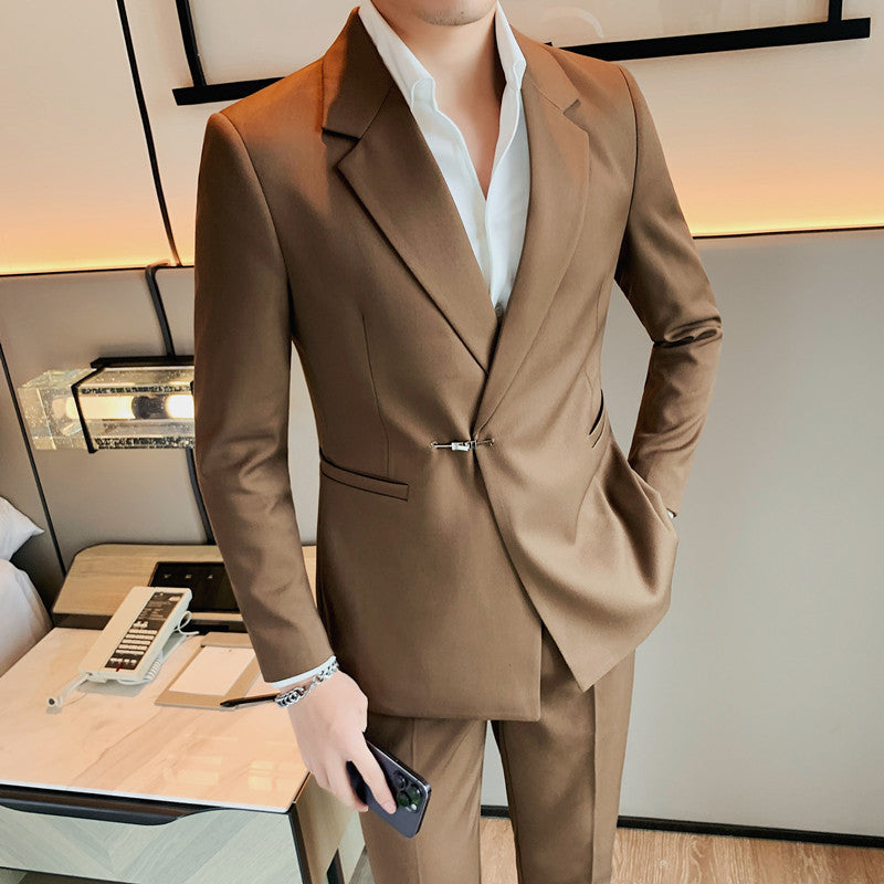 Handsome Suit Hair Men's Casual Fashionable Jacket