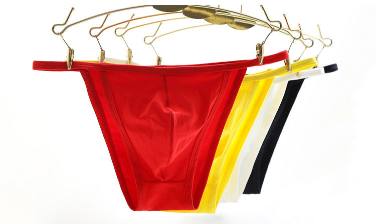 Men's Sexy Low Waist Summer T-shaped Panties Thong