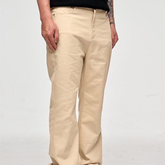 Loose Slightly Flared Slim Fit Fashion Brand Casual Pants