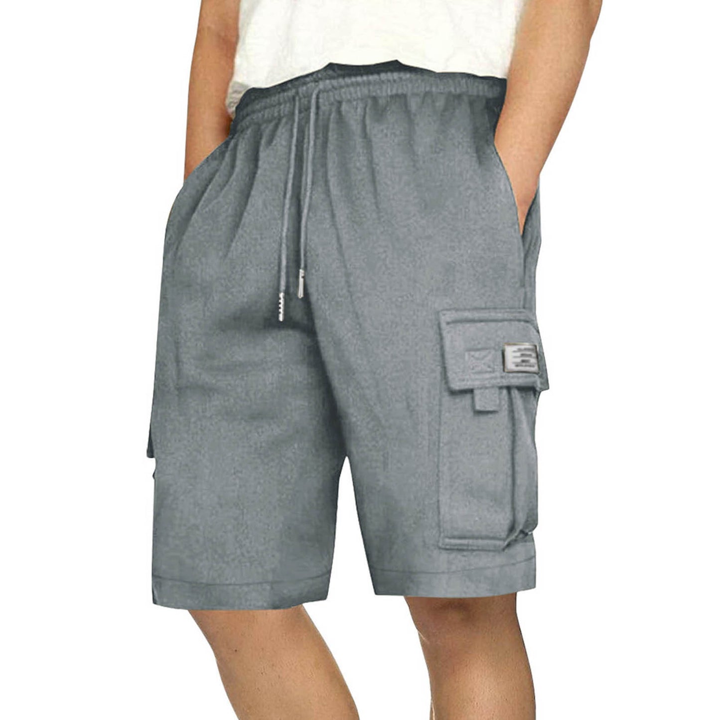 Workwear Shorts Men's Summer Korean Style