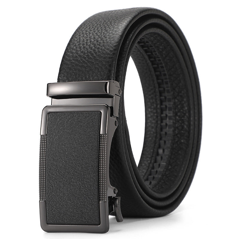 Genuine Leather Automatic Pure Leather Belt Boys