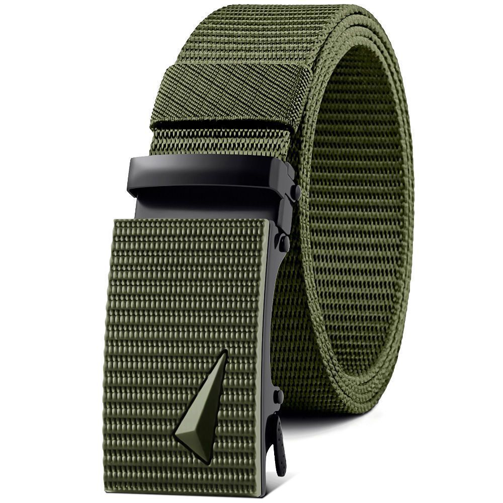 Nylon Waistband Men's Automatic Buckle Outdoor Canvas Belt