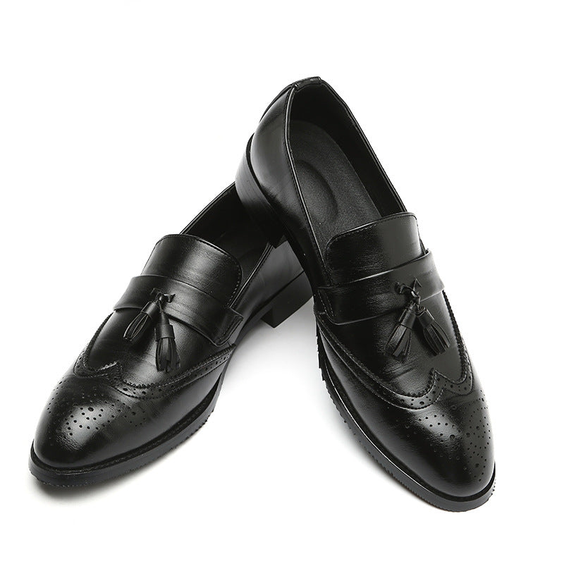 Men's Leather Shoes Casual Fashion Plus Size