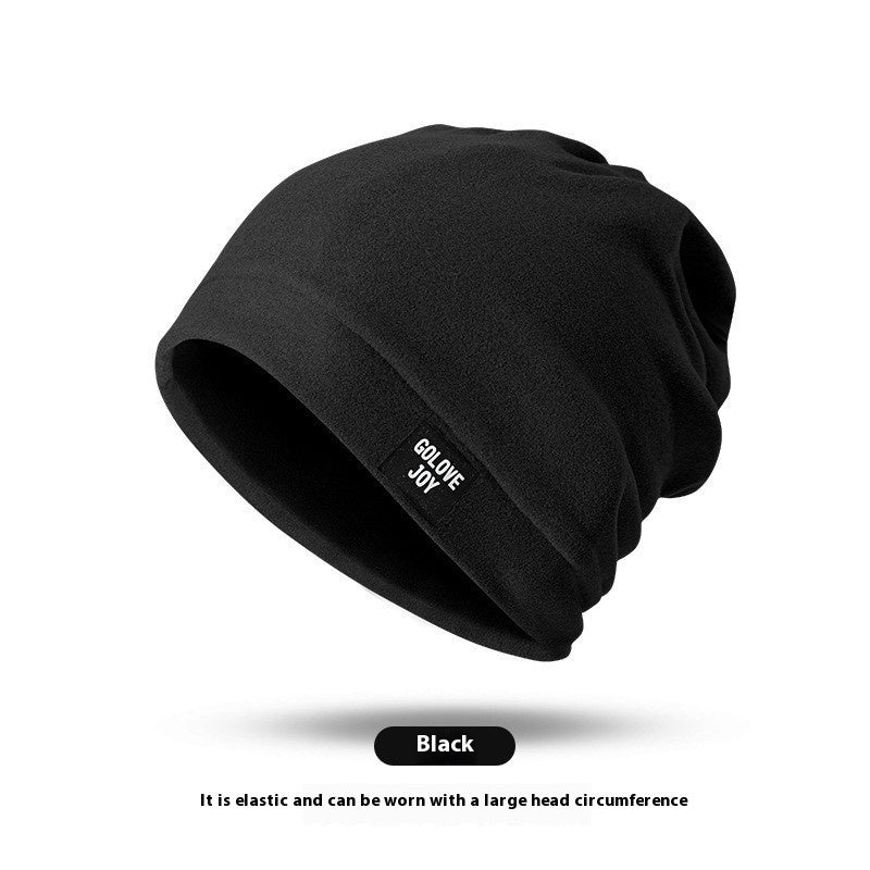 Autumn And Winter Wool Knitted Hat Men's Thick Windproof Warm Hat