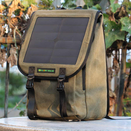 Solar Charging Multifunctional Wear-resistant Large Capacity Outdoor Computer Bag