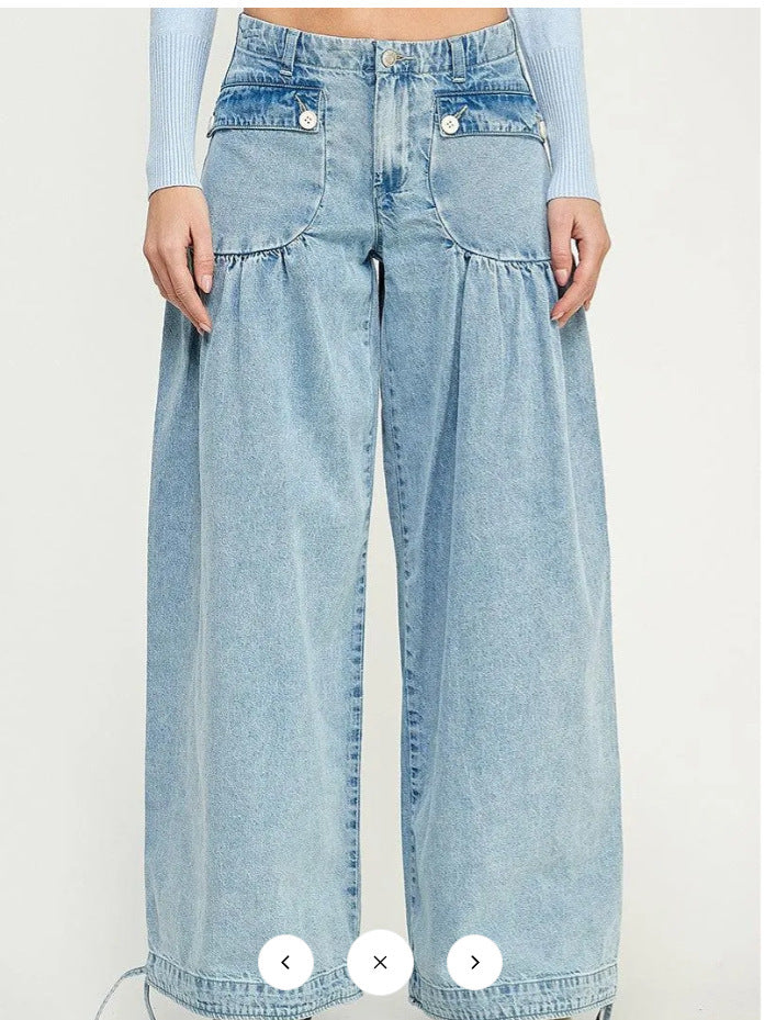 Women's Lotus Wide Leg Jeans