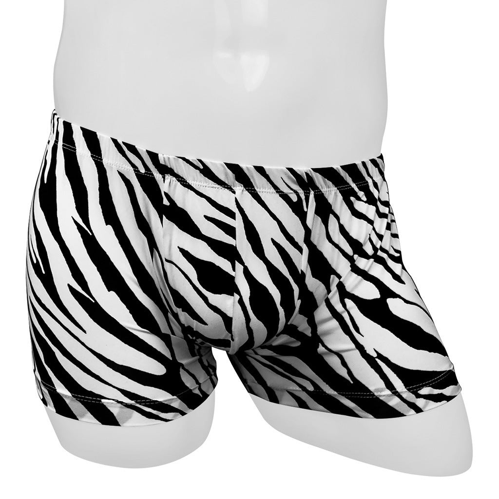 Men's Zebra Low Waist Twill Underpants