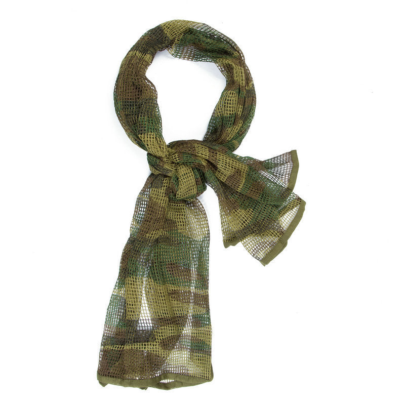 Men's Long Camouflage Multi-purpose Camouflage Breathable Outdoor Scarf