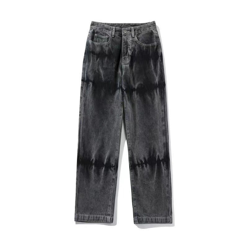 Men's High Street Straight Wide Leg Casual Pants