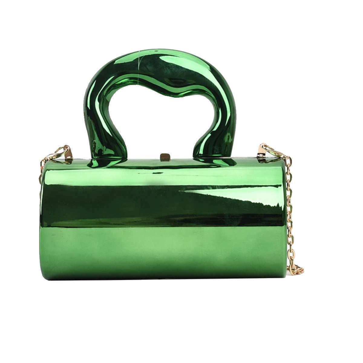 Candy Color Acrylic Bag Cylinder Crossbody Bag