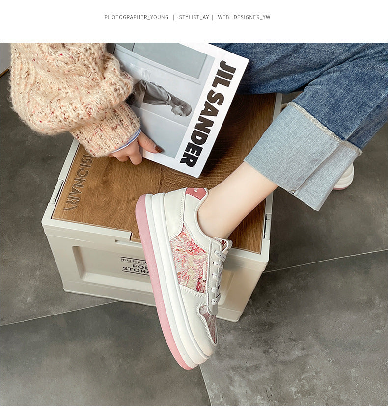 Autumn New Internet-famous Casual Shoes Student Retro Sports Board Shoes Ins