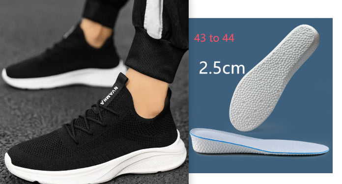 Breathable White Mesh Men's Casual Sneaker