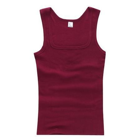 Men's Square Collar Vest